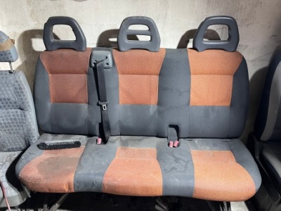 Заднее сиденье boxer jumper ducato 2006-2014 лавка трёхместная фото №1