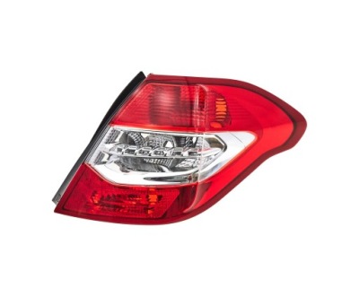 Лампа задня citroën c4, 10-18 фото №1