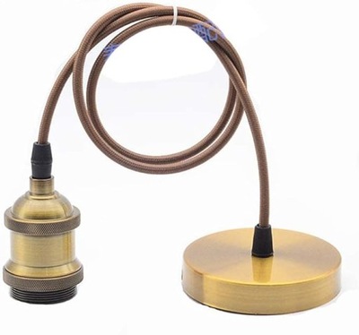 Vintage LAMPA WISZĄCA RETRO E27 2 sztuki