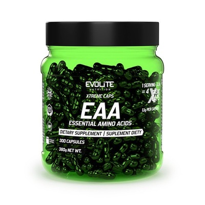 EVOLITE NUTRITION EAA Xtreme 300kaps Białystok Champions SUPLE SHOP