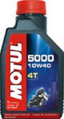 OLEJ SILNIKOWY MOTUL 5000 10W40 1L PÓŁSYNTETYCZNY