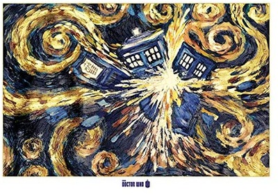 Doctor Who Exploding Tardis - plakat 140x100 cm