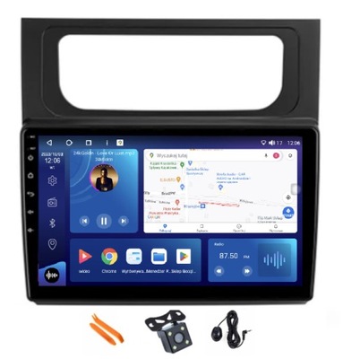 RADIO ANDROID NAWIGACJA XQ8120S QLED CARPLAY LTE GPS DSP VW TOURAN I 10-15