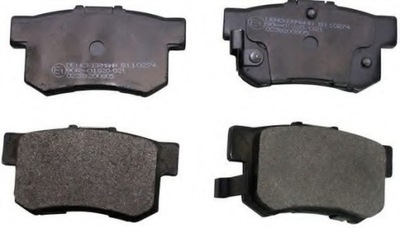 PADS BRAKE REAR SUZUKI SWIFT SX4 06-  