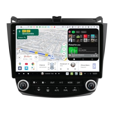 Radio Nawigacja Android Honda Accord VII DUDU4 QLED Android Auto CarPlay