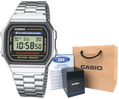 Zegarek Casio A168WA-1YES hologram