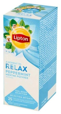 Herbata Miętowa PEPERMINT Lipton 25 kopert