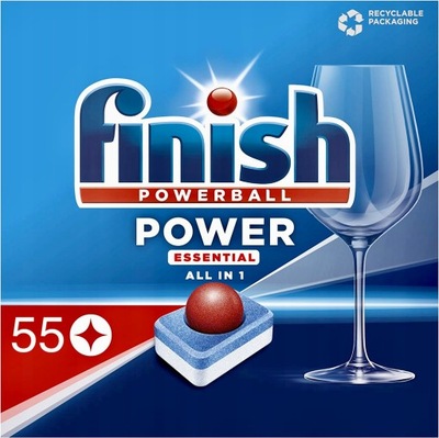 Tabletki do zmywarki Finish Powerball Allin1 55 szt