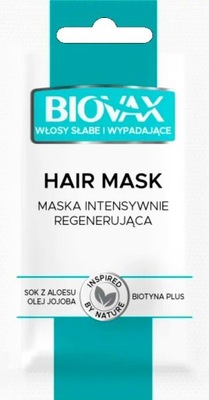 BIOVAX MASKA REGENERUJĄCA BIOTYNA PLUS sasz