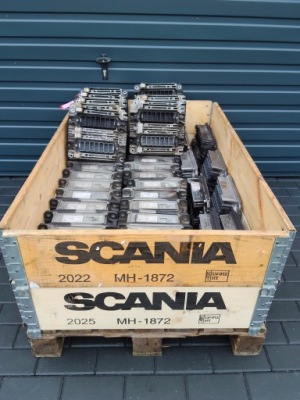 Блок управления бортовой компьютер двигателя scania r xpi ems ecu s8 кассета dc13 dc16 фото №1