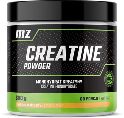 MZ-STORE Creatine Powder 300g kreatyna monohydrat