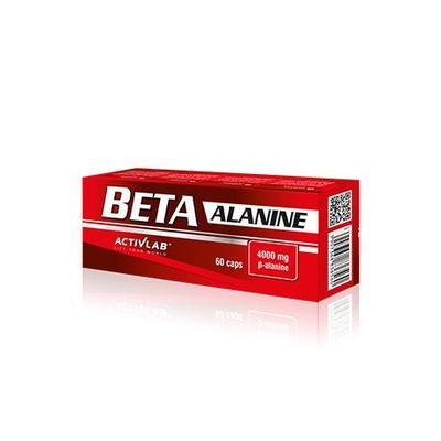 Activlab Beta Alanine 60kaps BETA ALANINA WYTRZYMAŁOŚĆ SIŁA