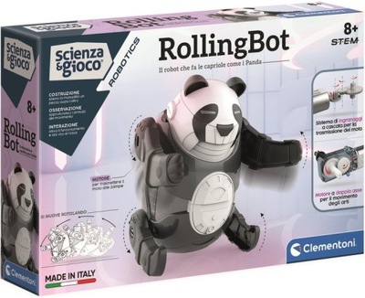 CLEMENTONI Naukowa Zabawa PANDA ROBOT ROBO BOT lol