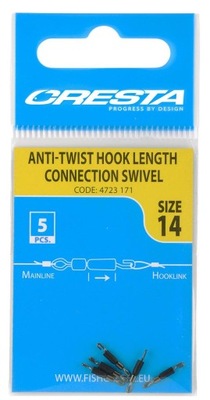ŁĄCZNIK CRESTA HOOKLENGHT CONNECTION SWIVEL NR 12
