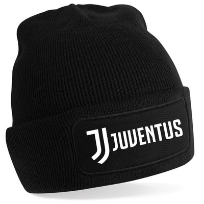 CIEPŁA CZAPKA ZIMOWA JUVENTUS JUVE BEANIE