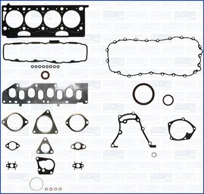 AJU50278400 SET LININGS INTEGRAL RENAULT MEGANE III  