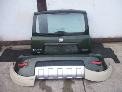 Fiat panda ii крышка багажника багажника задняя фото №1