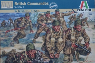 Italeri 6064 British Commandos (WWII) 1:72 24H