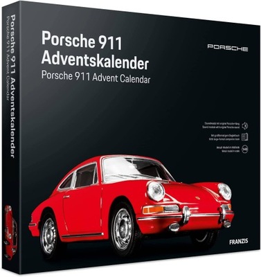 Porsche 911 Turbo kalendarz adwentowy