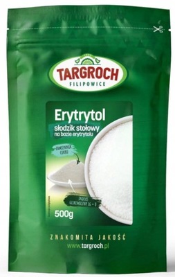 Erytrol naturalny słodzik erytrytol Targroch 500g