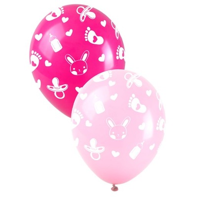 Balony Baby shower Urodziny roczek chrzest 5 szt