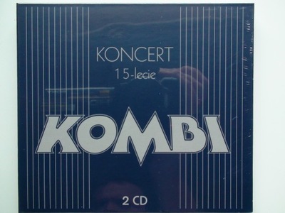 KOMBI - Koncert 15-lecie 2CD (folia)Box Music 2008