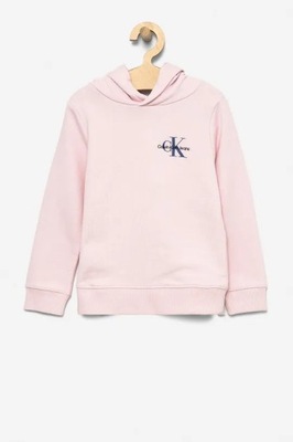 Bluza z kapturem różowa Calvin Klein 170
