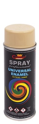 Spray uniwersalny emalia 400 ml beżowy RAL1001