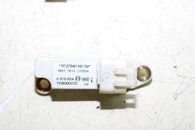 Датчик подушки безопасности воздушной левый land rover l322 range rover lm 6919854 фото №1