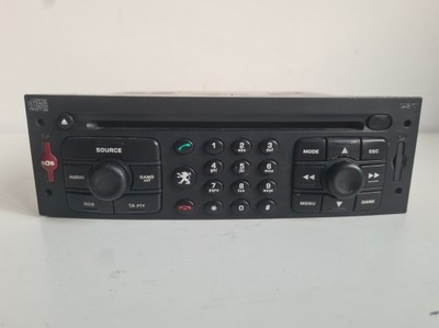 RADIO NAVEGACIÓN RT3 PEUGEOT 307 807 BERLINGO C8 96556952XT  