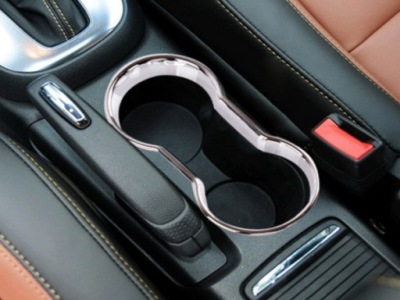 Хром рамка w туннель w кронштейн na кружки opel mokka x фото №1