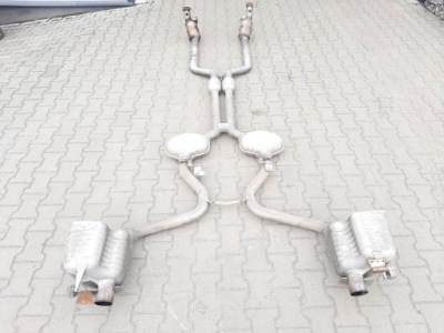 Гасник вихлоп kompletny mercedes sl r231 w231 sl500 фото №1