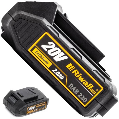 Bateria akumulator l-ion Riwall 20V 2Ah