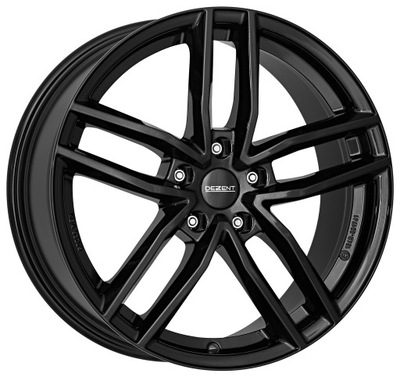 DEZENT TR BLACK 17 5x112 ET45 57 FELGI AUDI Q2 ECE