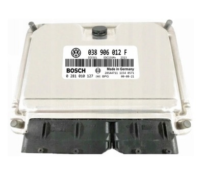 КОМП'ЮТЕР ECU SKODA 038906012F 0281010127 IMMO OFF