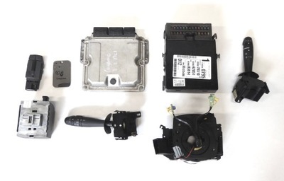 Набор стартовый иммобилайзер бортовой компьютер renault laguna 2 ii 2.2 dci фото №1