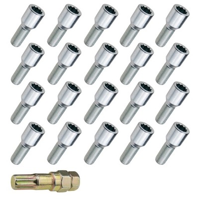 TORNILLOS WASKIE M14X1,25 TORX PARA KOL DISCOS BMW 1 2 3 4 5 6 7 X1 2 PIEZAS X3 X4 X6 X7  