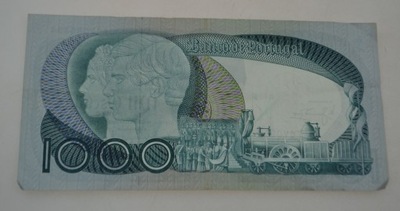 Portugalia - banknot - 1000 Escudos - 1980 rok