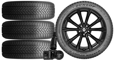 NUEVO RUEDAS INVIERNO RENAULT LATITUDE DUNLOP 235/45R18+TPMS  