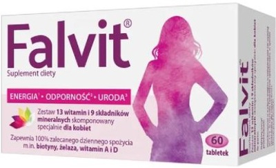 Falvit witaminy i minerały dla kobiet 60 tabletek