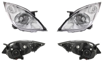 Фара лампа chevrolet spark m300 13- l+p tyc фото №1