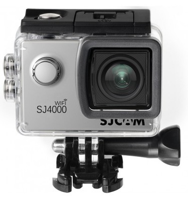 Kamera sportowa SJCam SJ4000 WIFI srebrna 4k / 30FPS MENU PL