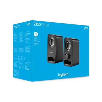 Zestaw głośników Logitech 980-000814 (2.0; kolor czarny)