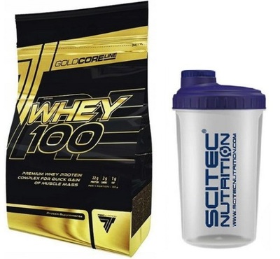 Trec Whey 100 Gold Core 2275g Ciastko