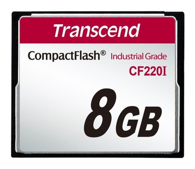 TRANSCEND 8 GB CF Compact Flash CF220I przemysłowa