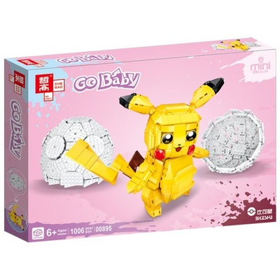 Klocki Mega Pokemon ruchomy Pikachu 1006 el