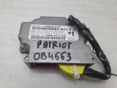 Модуль датчик подушка безопасности jeep patriot p68046107af фото №1