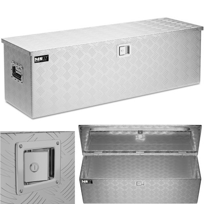 CAJA INSTUMENTAL TRANSPORTOWA ALUMINIO ZAMYKANA NA LLAVES 150 L 124 X  