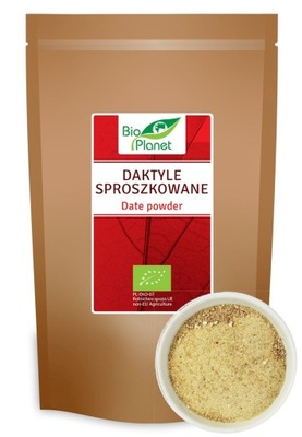 BIO PLANET EKOLOGICZNE DAKTYLE SPROSZKOWANE BIO SŁODKI DODATEK 300g