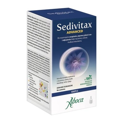 Aboca Sedivitax Advanced Krople 30 ml